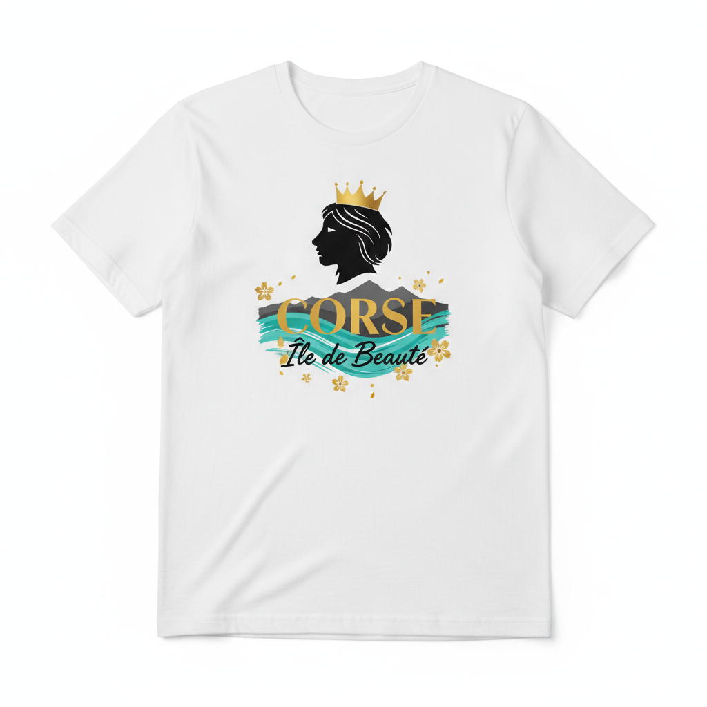 T-shirt Corse Île de Beauté